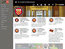 Tablet Screenshot of fc-utd.co.uk
